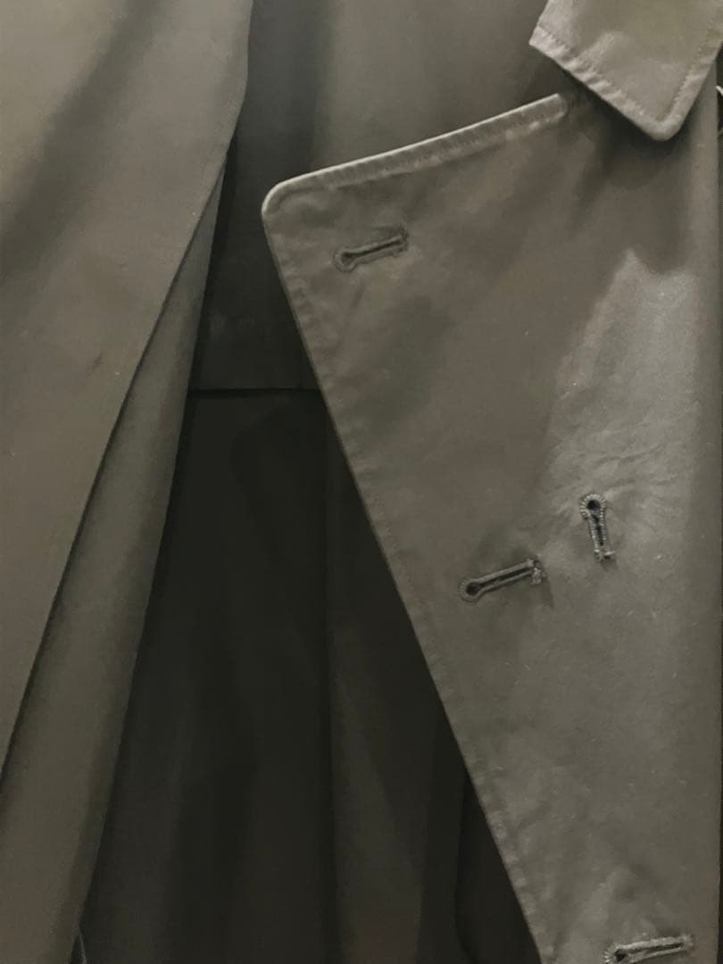 stein/シュタイン OVERSIZED TRENCH COAT ブラック L