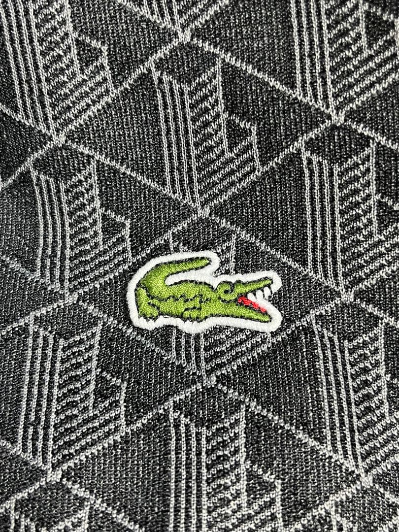 Lacoste モノグラム ジャカード トラックジ ヤケット　(正規品)