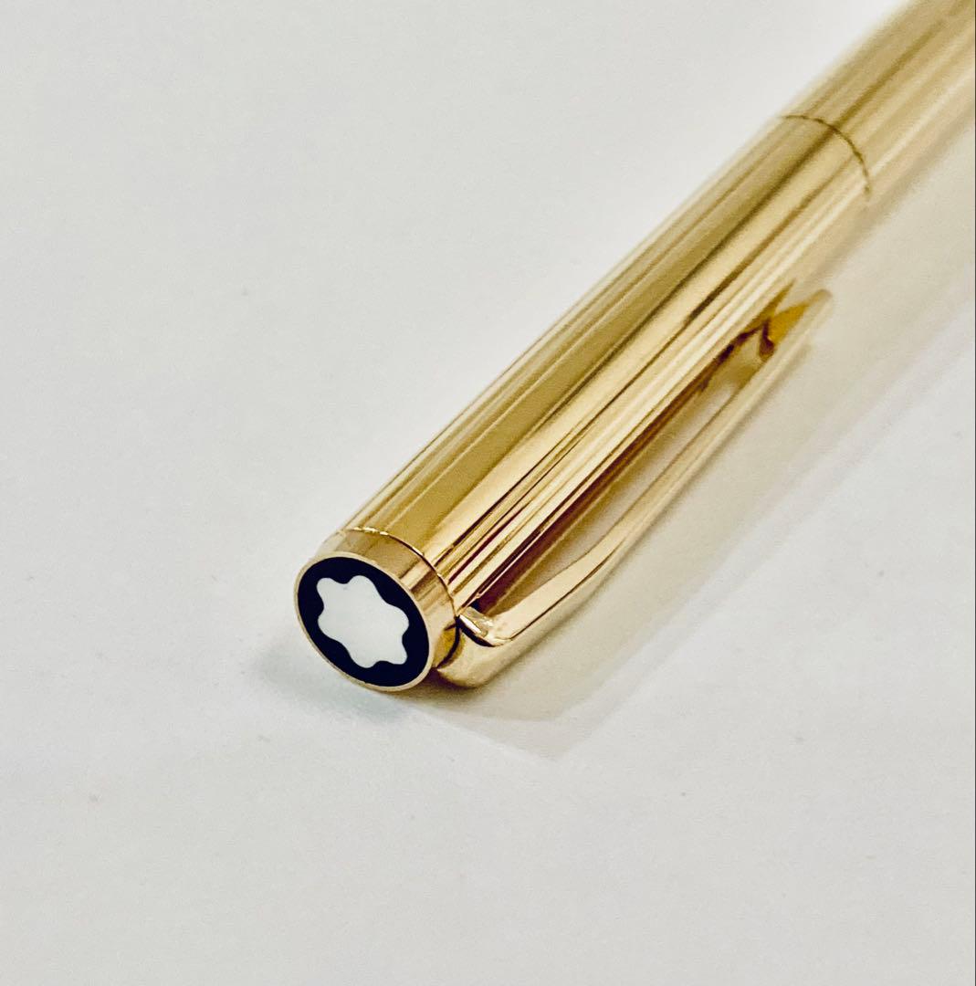 ペン先14K◆モンブラン 高級万年筆 ノブレスゴールドMONTBLANC 金張り