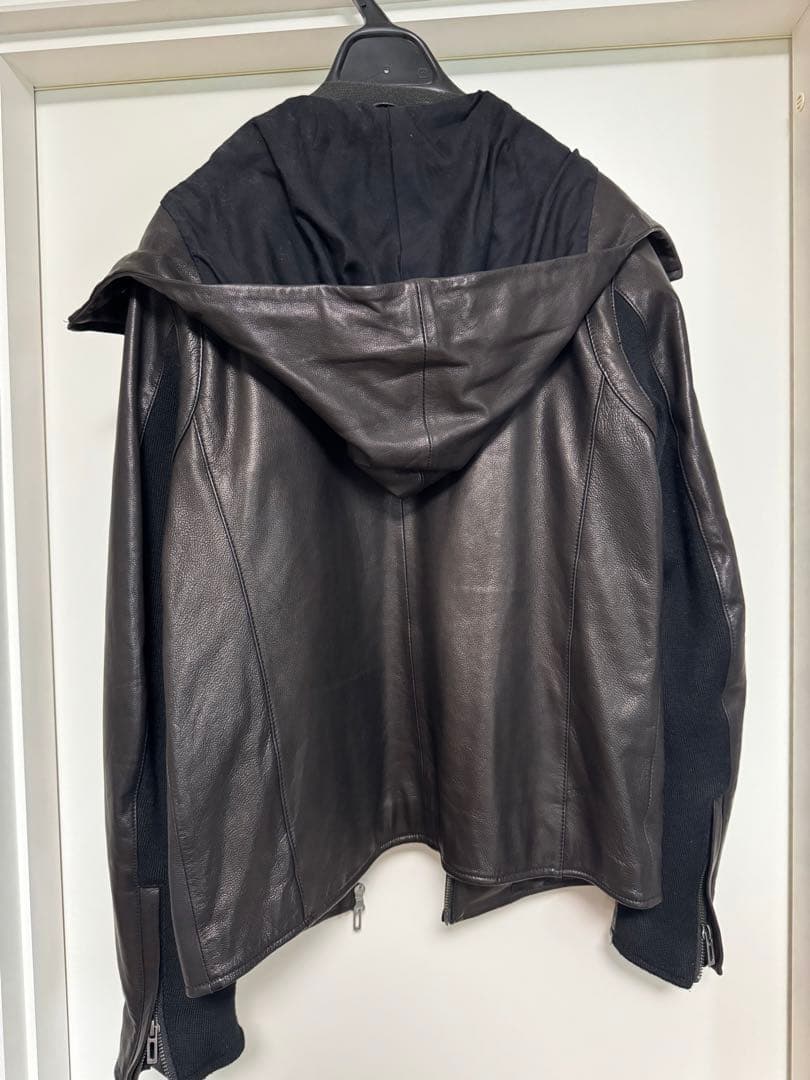 ドメニコ　亀梨和也　DOMENICO+SAVIO　レザージャケット　サイズ46