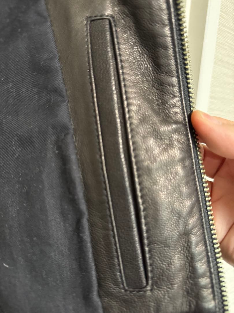 ドメニコ　亀梨和也　DOMENICO+SAVIO　レザージャケット　サイズ46