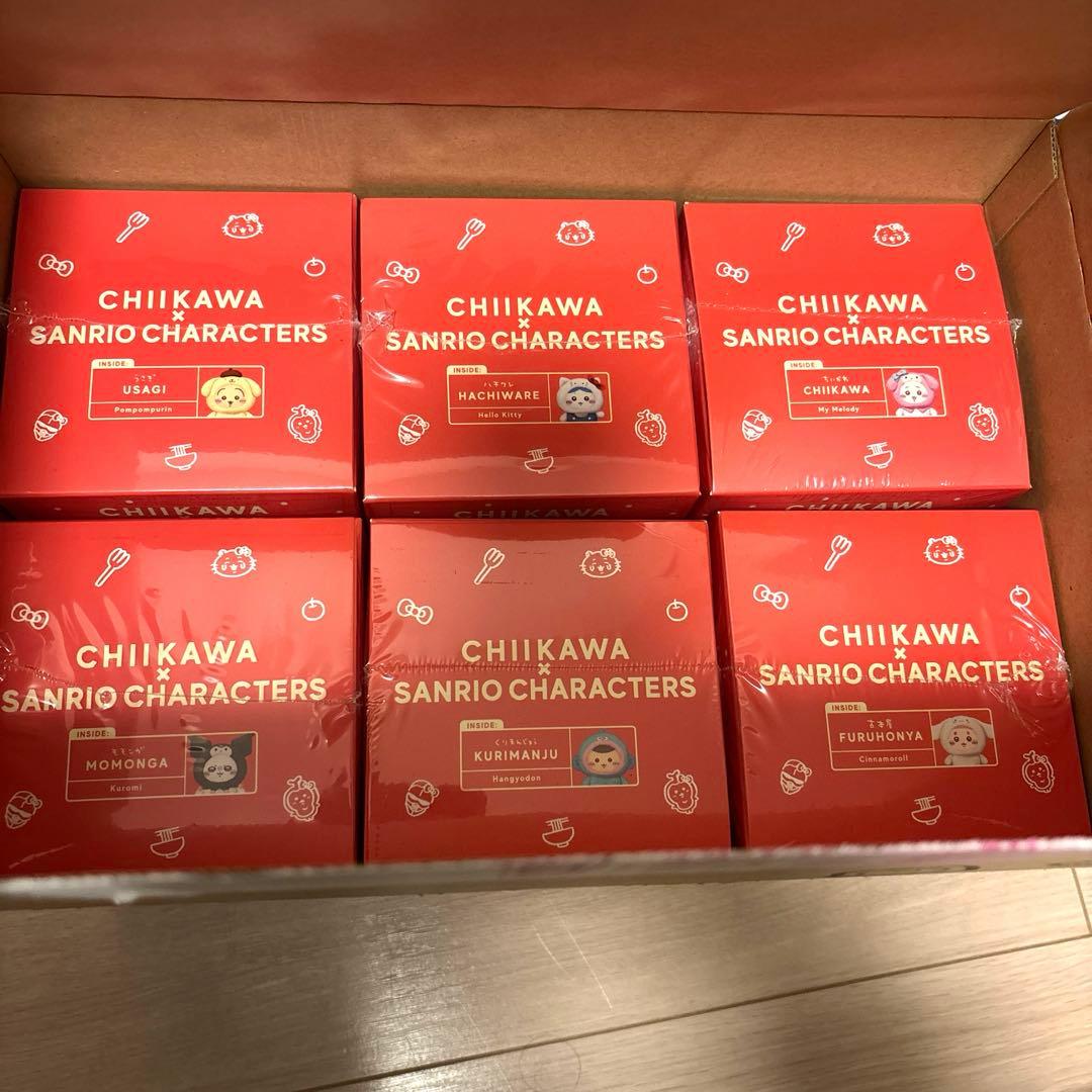 ちいかわ×サンリオ Kiramekko きらめっこ 全6種コンプリートセット