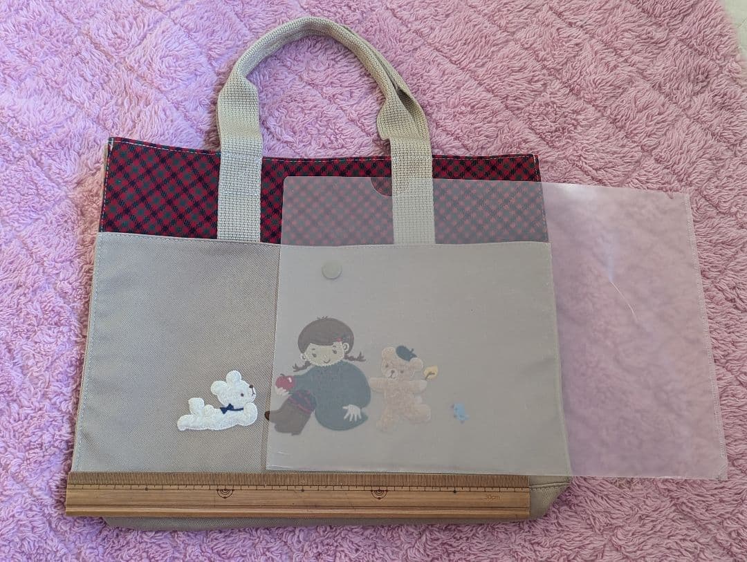 新品未使用！ファミリア トートバッグ レッスンバッグ