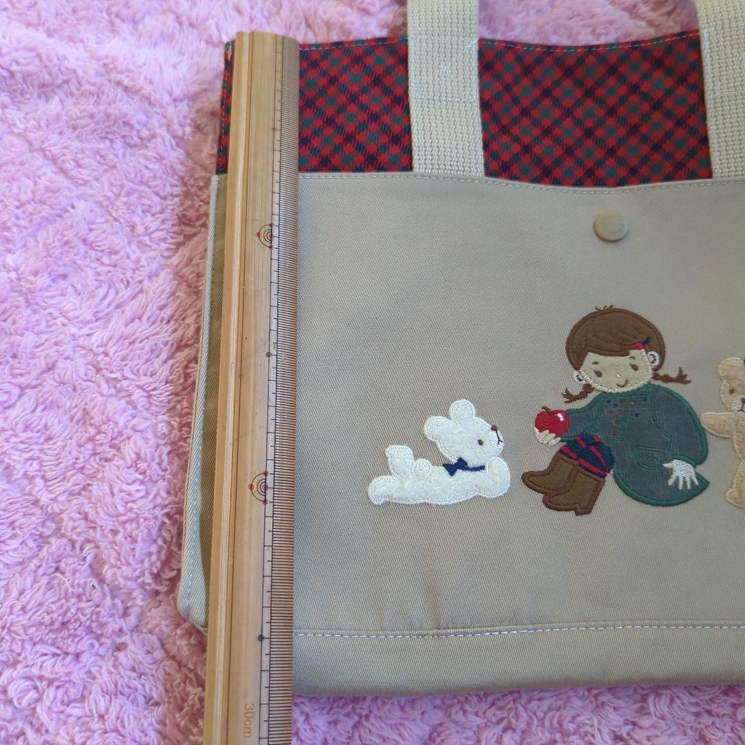 新品未使用！ファミリア トートバッグ レッスンバッグ