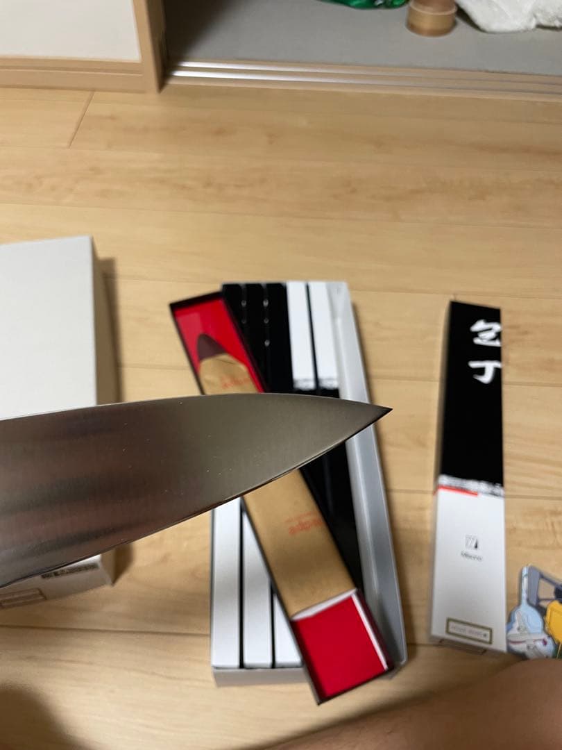 ミソノモリブデン鋼牛刀210mm