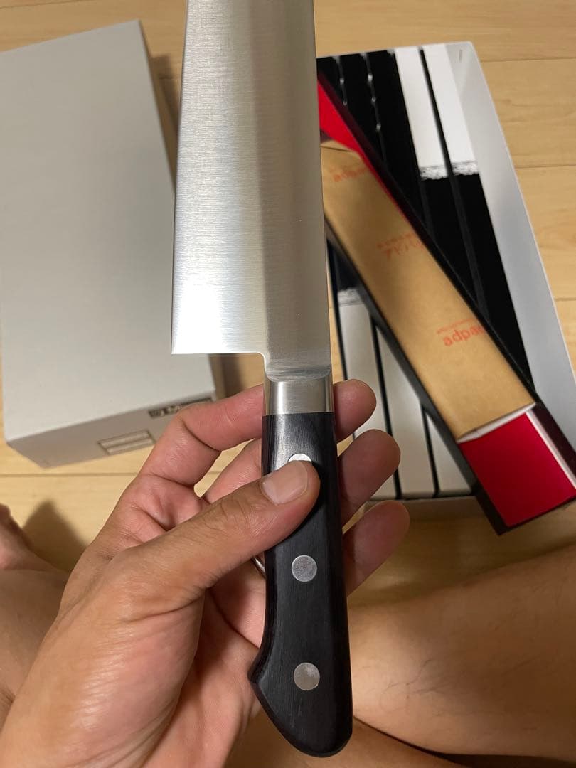 ミソノモリブデン鋼牛刀210mm