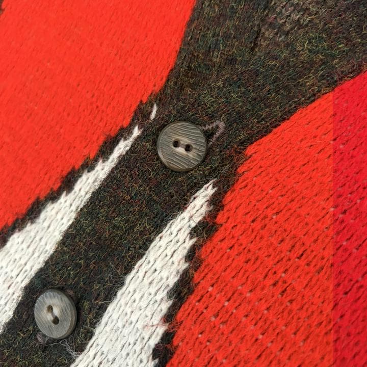 トップス 60s RUGBY SPORTSWEAR DiaPattern Cardigan