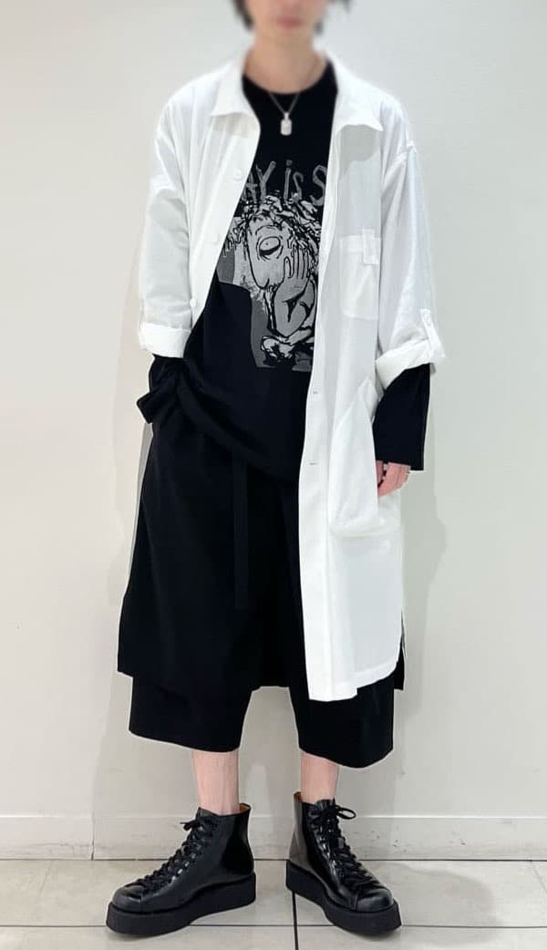 Yohji Yamamoto POUR HOMME 23SS シャツコート