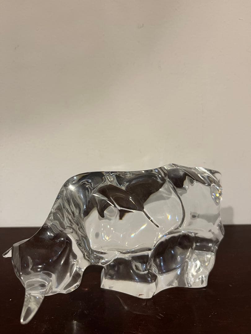 美品バカラ Baccarat 水牛　クリスタル ガラス