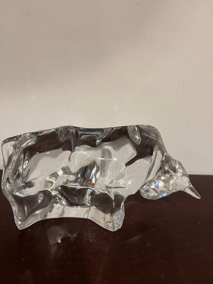 美品バカラ Baccarat 水牛　クリスタル ガラス