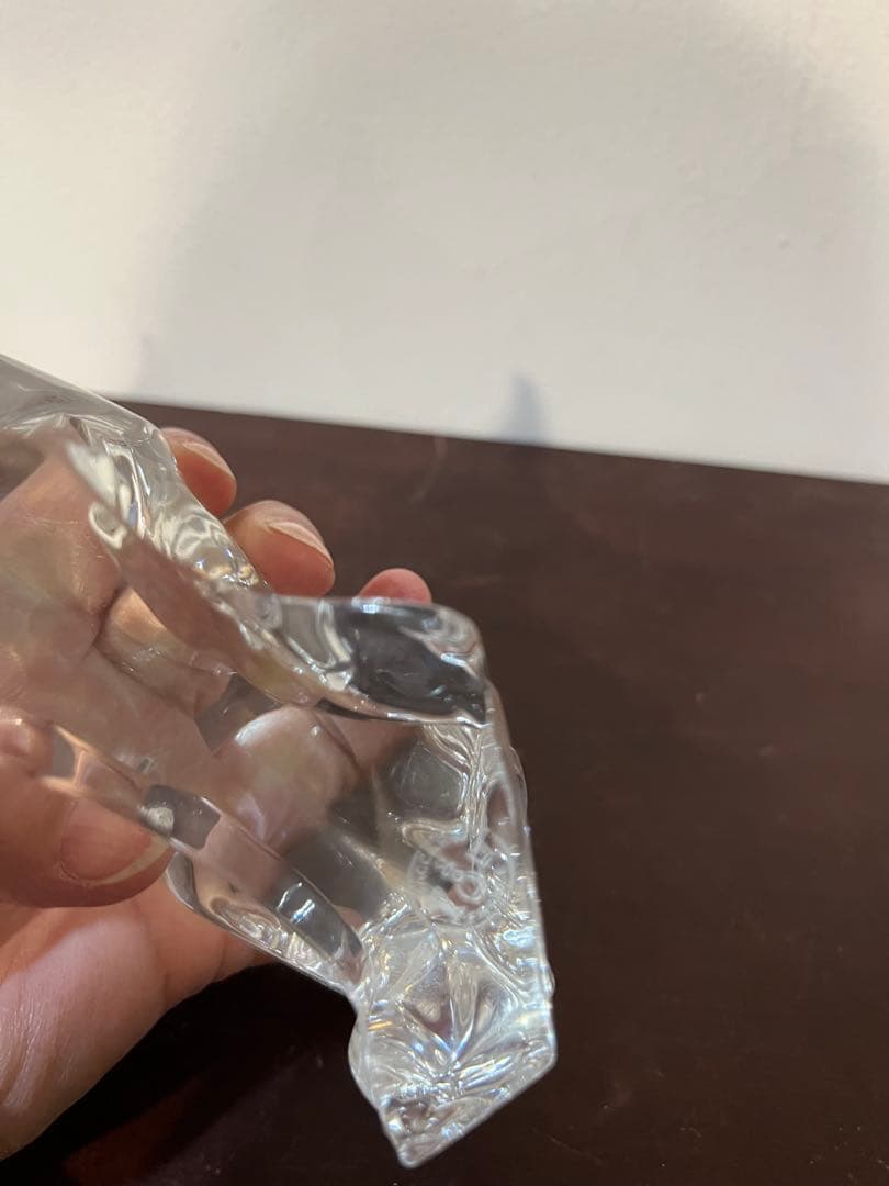 美品バカラ Baccarat 水牛　クリスタル ガラス