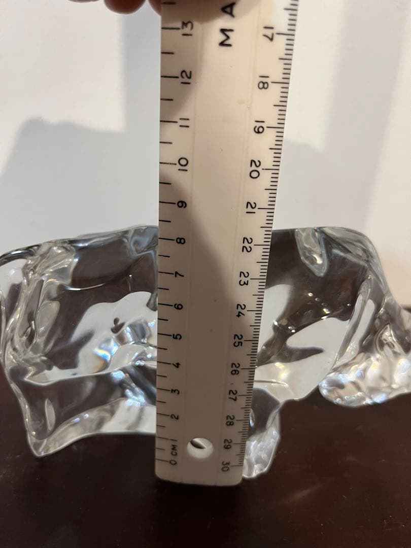 美品バカラ Baccarat 水牛　クリスタル ガラス