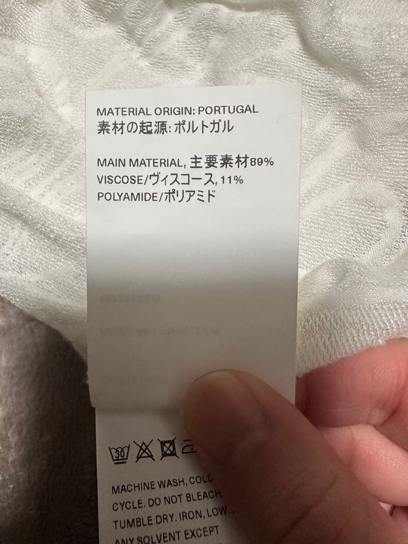 【値下げ交渉可】OUR LEGACY 23ssセカンドスキン　ホワイト