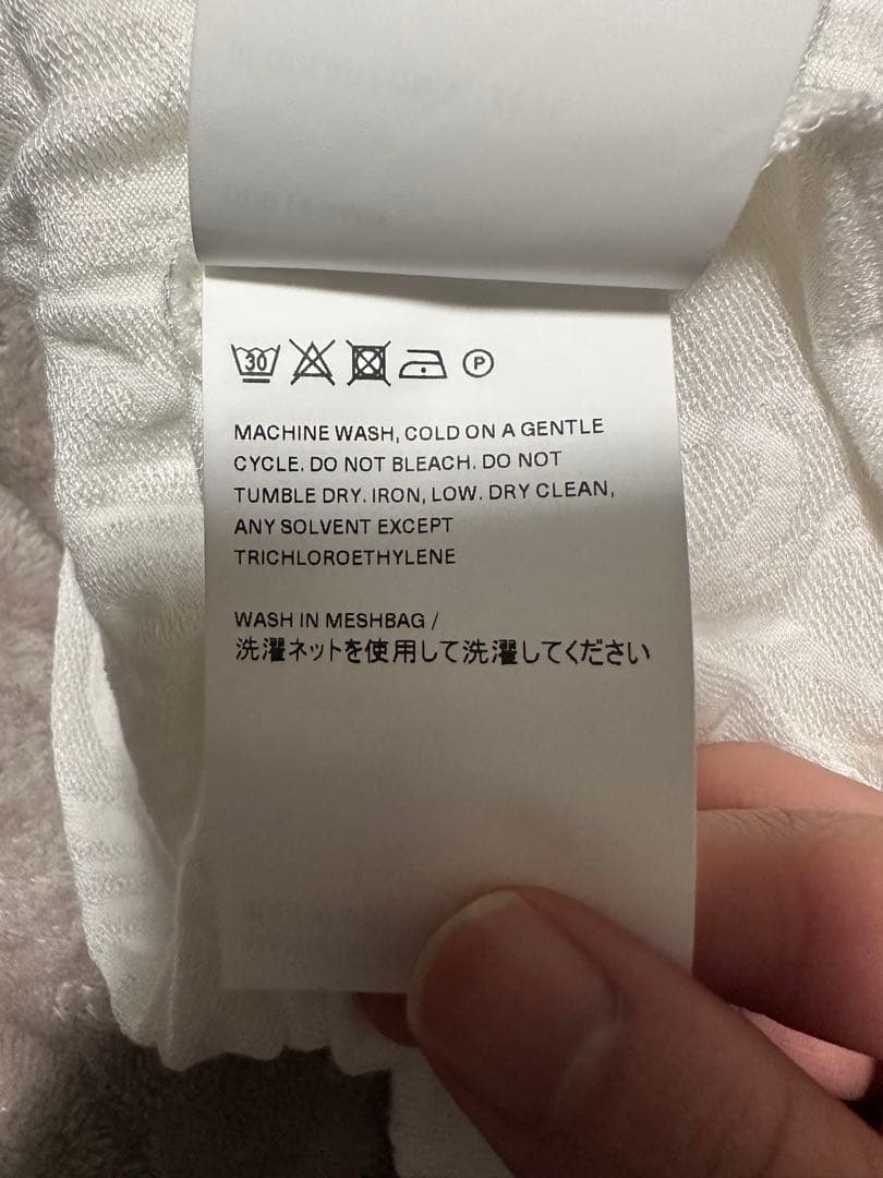 【値下げ交渉可】OUR LEGACY 23ssセカンドスキン　ホワイト