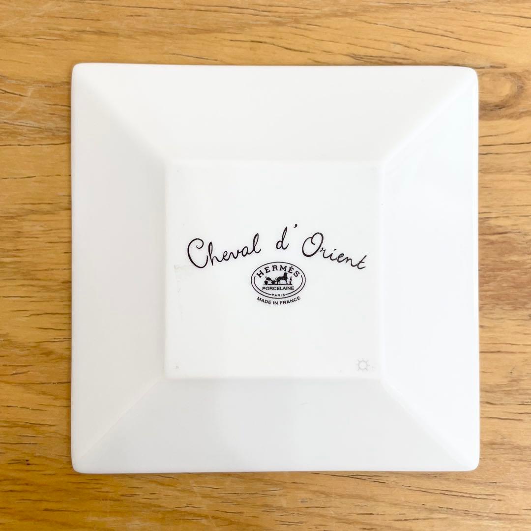 ◎ HERMES エルメス シュヴァルドリアン 陶器 プレート ホース 皿