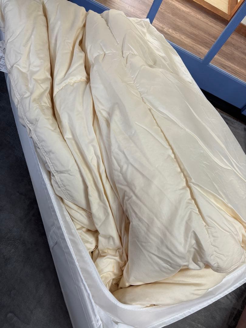 羽毛布団　ポーランド マザーグース95% フェザー5% シングル