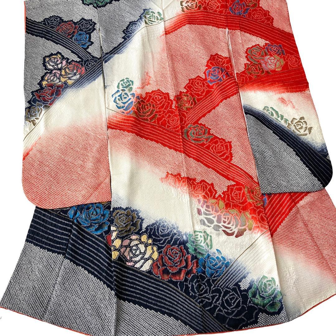 ★yajiyaji ★™️ 振袖　4点セット‼️絞りお振袖セット‼️NO60