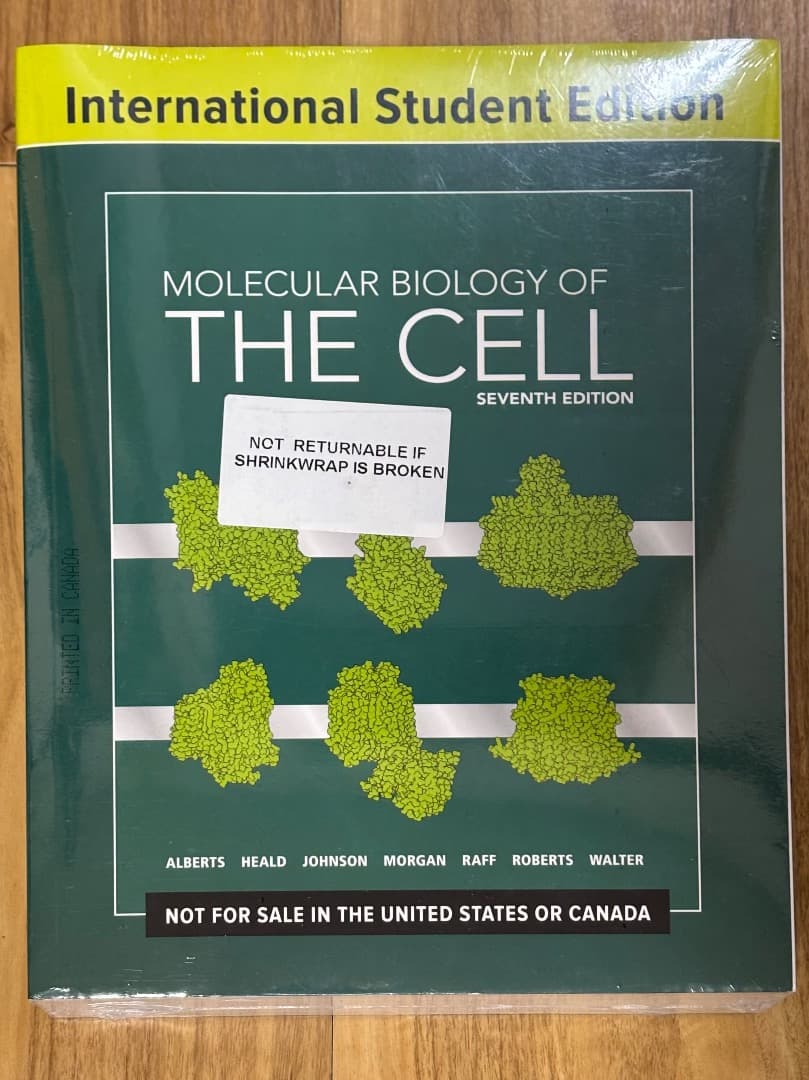 molecular biology of the cell 第7版