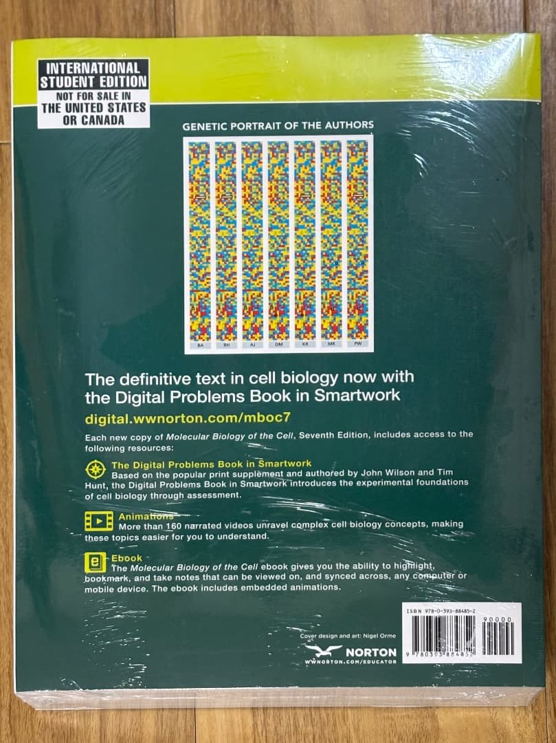molecular biology of the cell 第7版