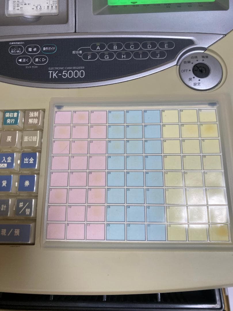CASIO TK-5000 レジスター