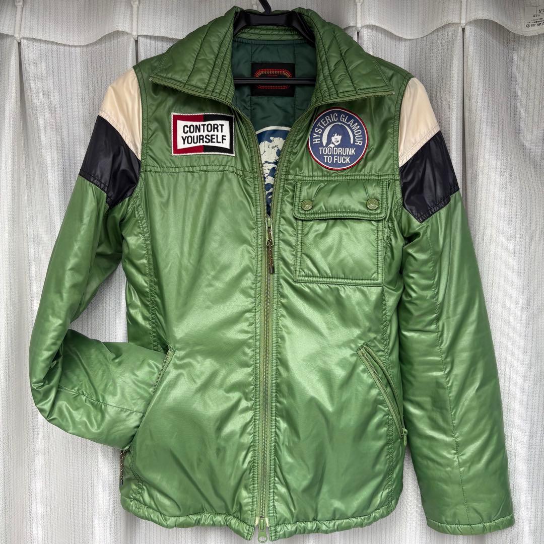 レア　HGヒステリックグラマーダウンジャケット　ヒスガール　プリマロフト