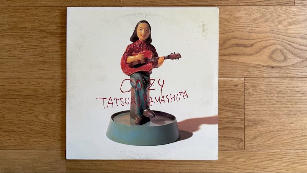 山下達郎　COZY LPレコード　ペーパーフィギュア付き　コージー