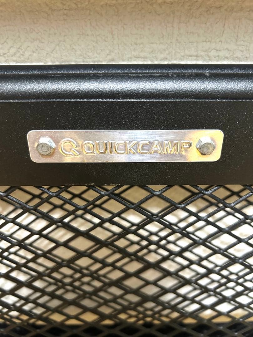 【廃盤】アイアン薪ラック クイックキャンプ×ONOE コラボ　尾上