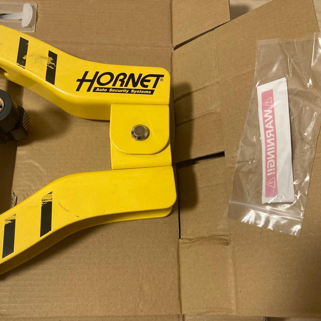 ホーネット　タイヤロック　防犯ステッカー付き