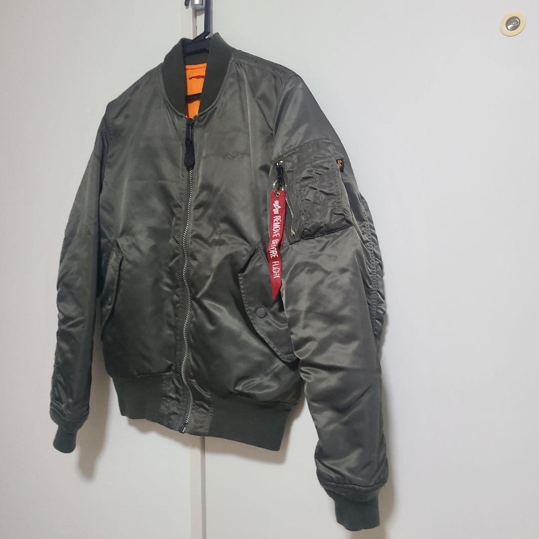 アルファインダストリーズ MA-1 フライトジャケット リバーシブル　メンズS
