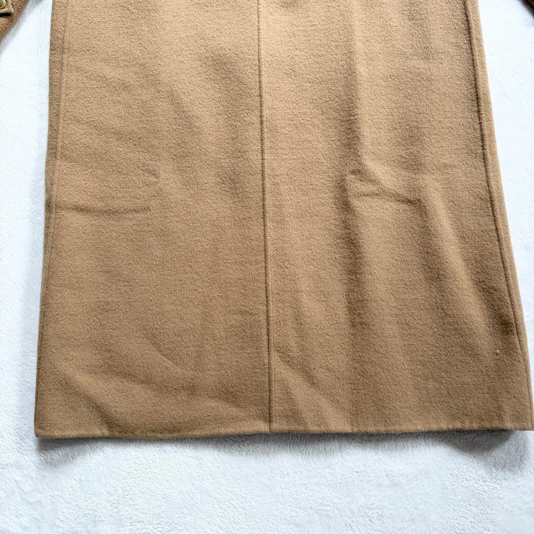 極美品　ロング丈　リバーシブル　Burberry 総柄ノバチェック　ウールコート