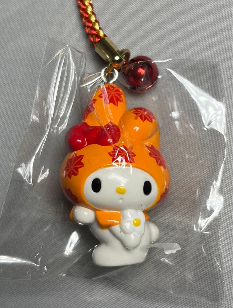 激レア　マイメロ　MY MELODY ご当地　広島限定　ストラップ　もみじ