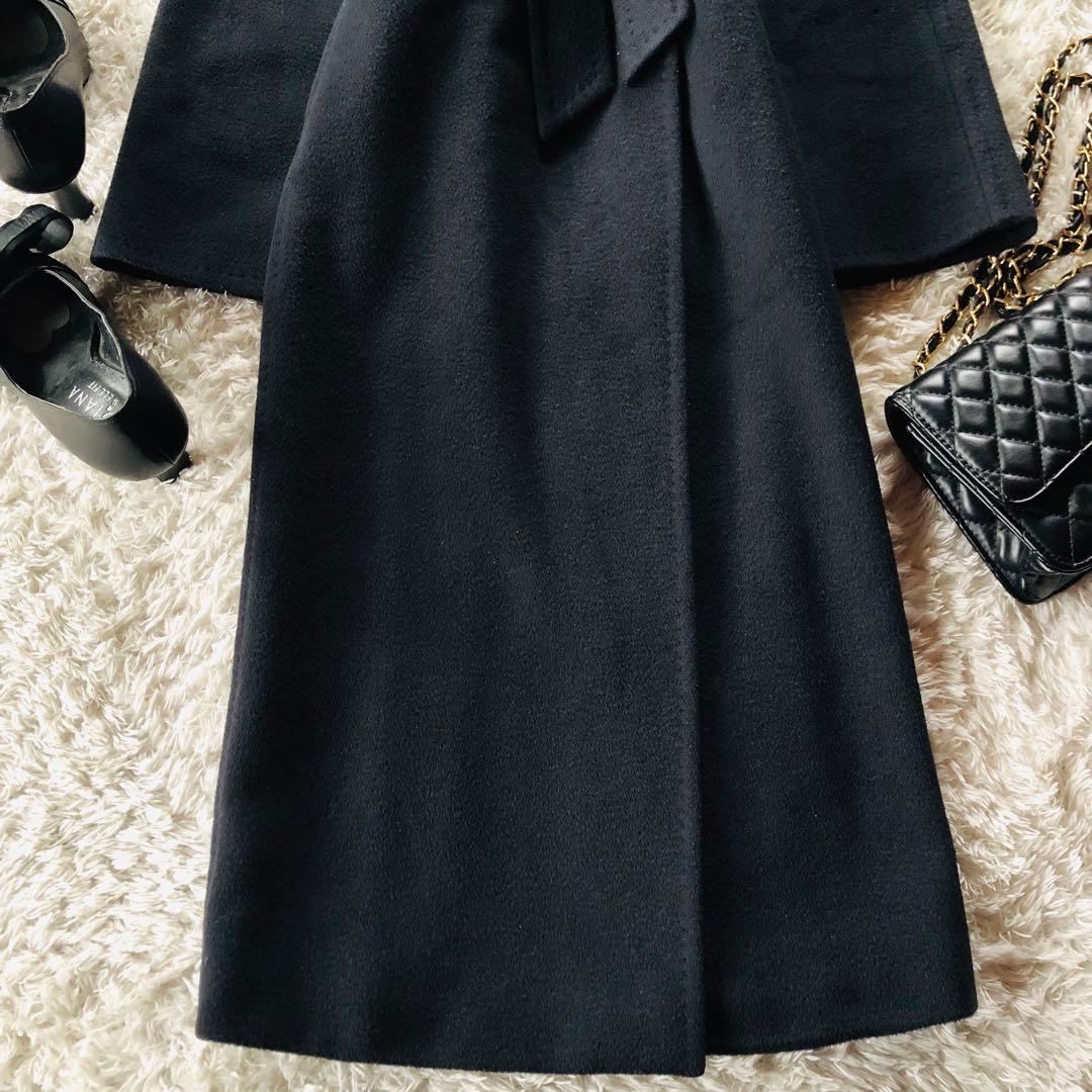 現行モデル✨美品 マックスマーラ マニュエラコート キャメル100% 濃紺 40