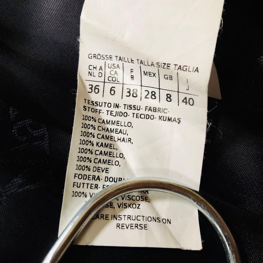現行モデル✨美品 マックスマーラ マニュエラコート キャメル100% 濃紺 40