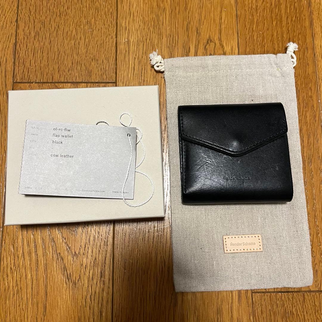 小物 Hender scheme flap wallet
