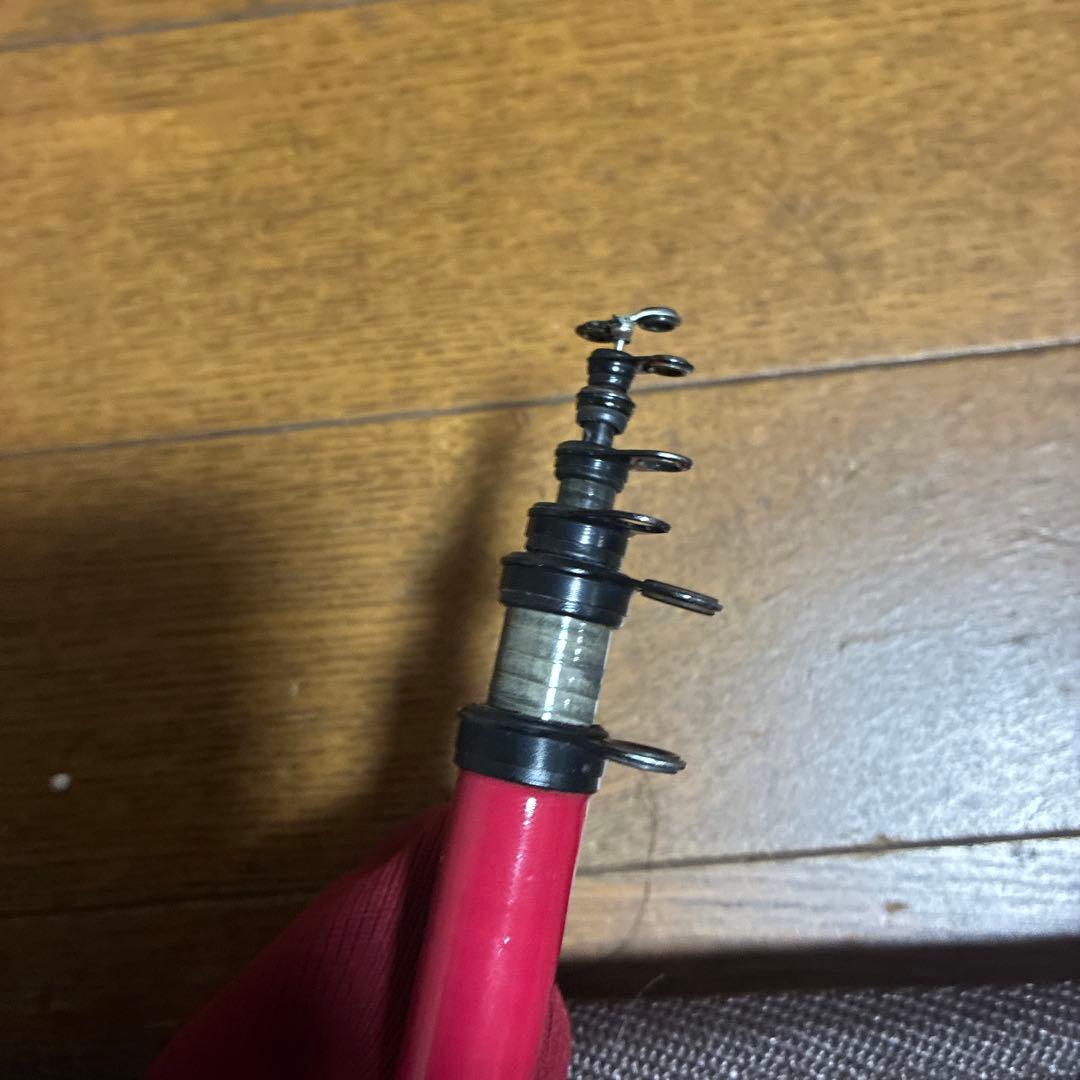 がまかつ名竿　磯竿ビンテージがま磯マークⅡゴールド中硬0号5.4内湾のチヌに最適