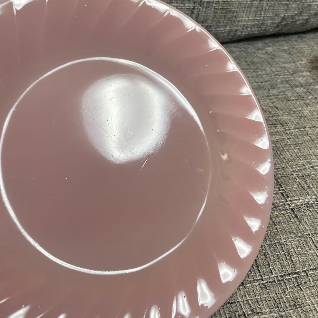 美色 ファイヤーキング ローザイト サラダプレート ピンク