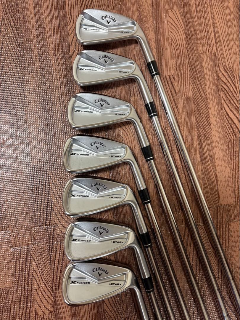 キャロウェイ　X FORGED STAR 7本セット　モーダス125 S