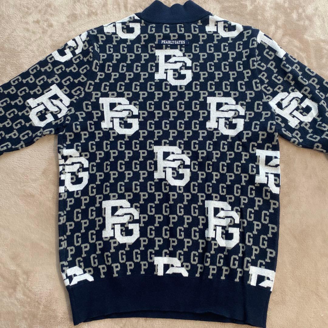 PEARLY GATES ネイビー セーター サイズ0