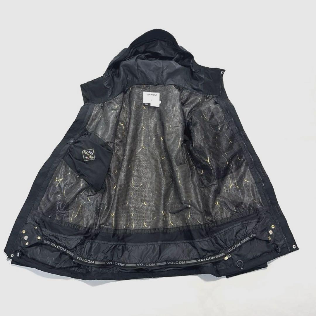 ボルコム　ゴアテックス　スノボジャケット　ブラック　大きめM