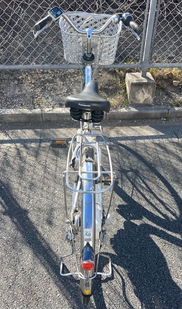Panasonicエコナビ機能付き電動アシスト自転車26インチ良いバッテリー付き