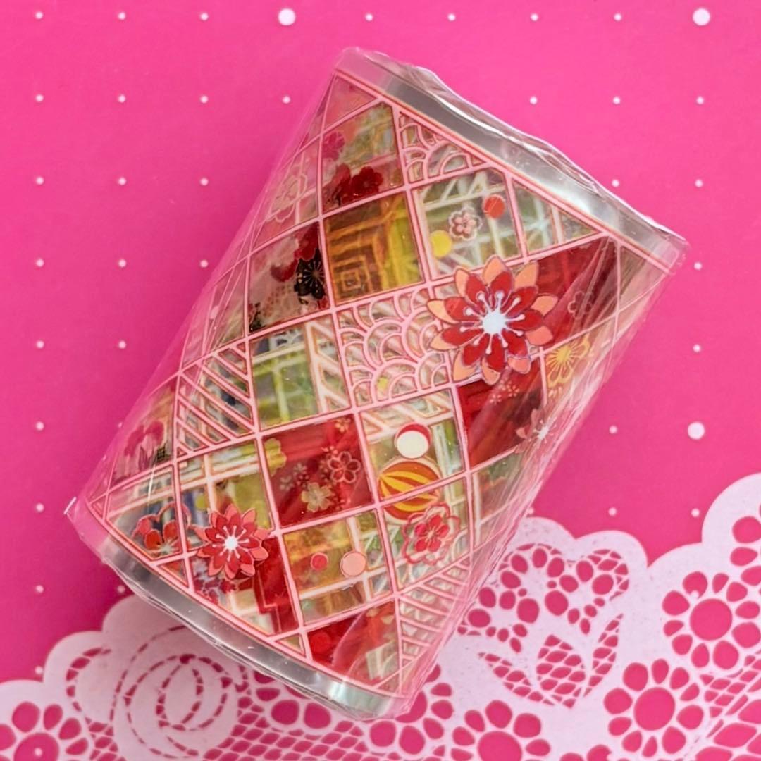 贝壳光 樱庭屏风 6cm×5m 海外マスキングテープ　背景