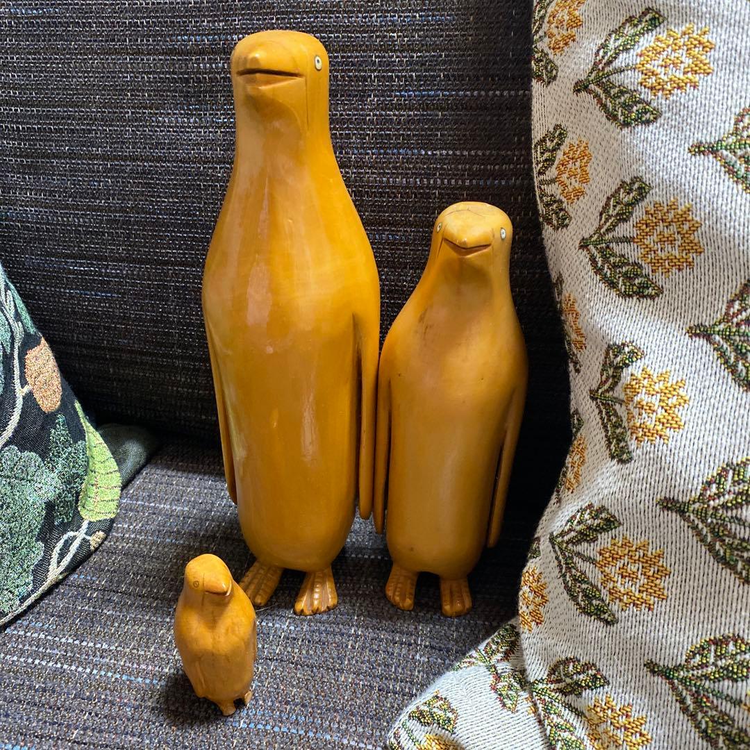 ペンギン　置物