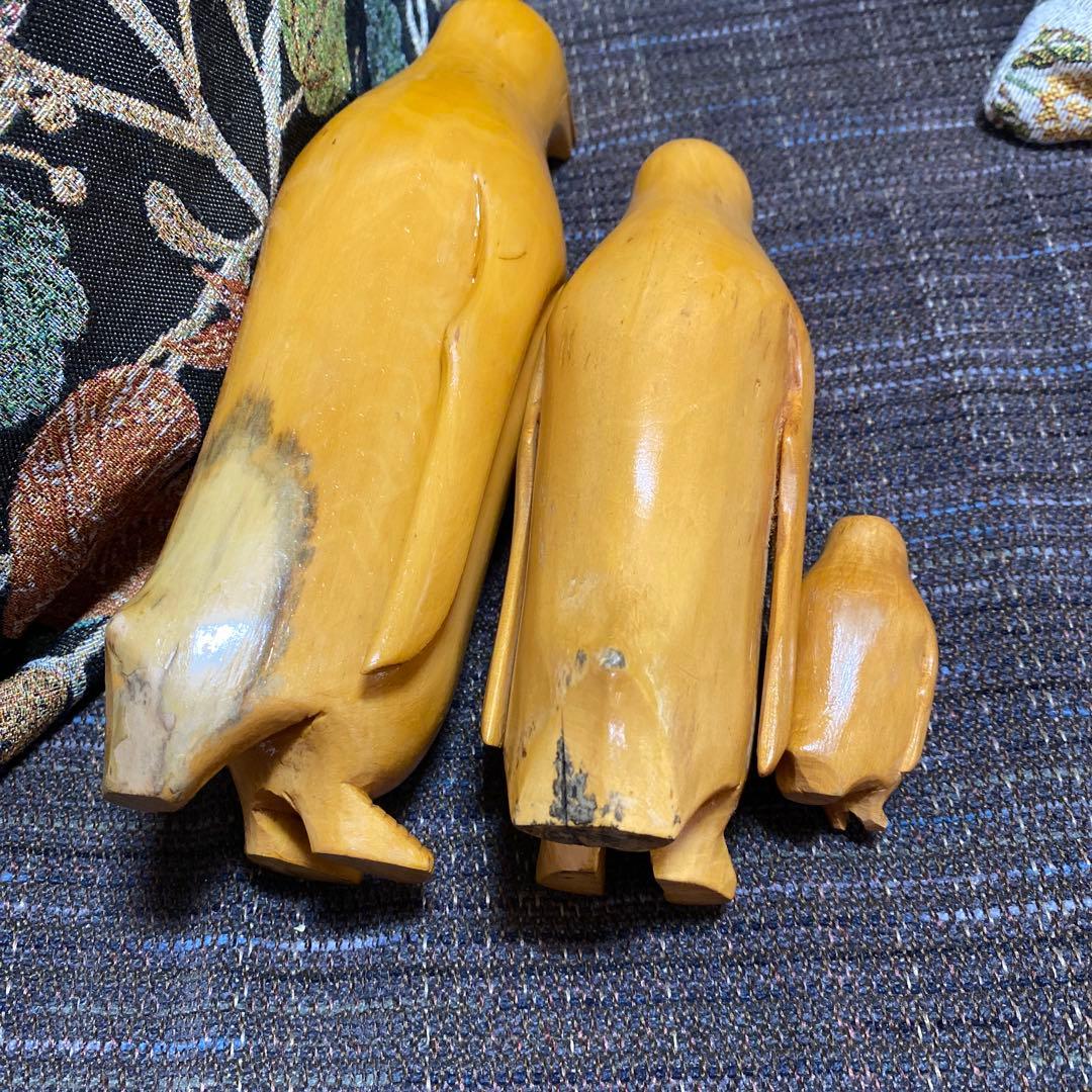 ペンギン　置物