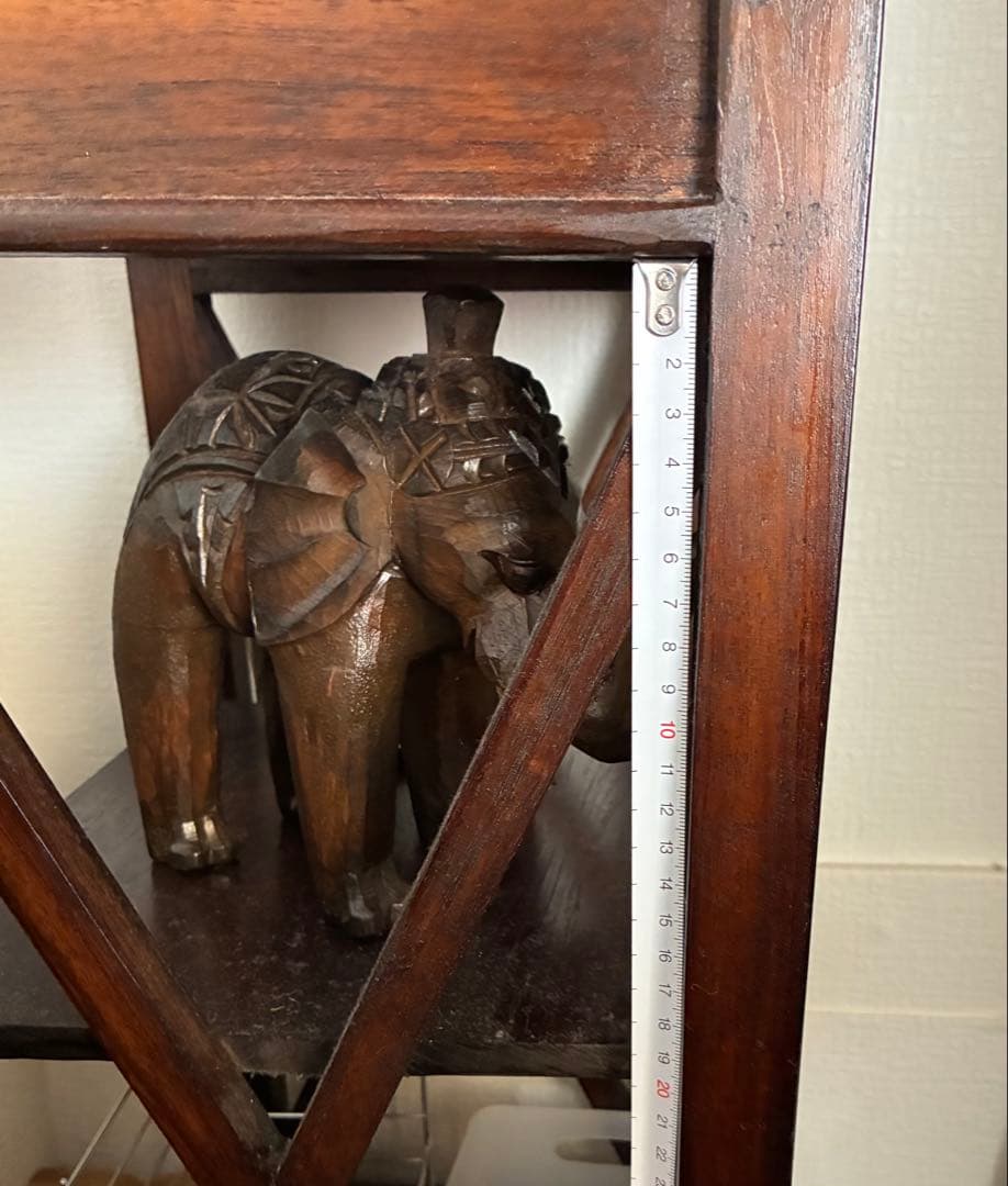 バリ島木製シンプルキャビネット