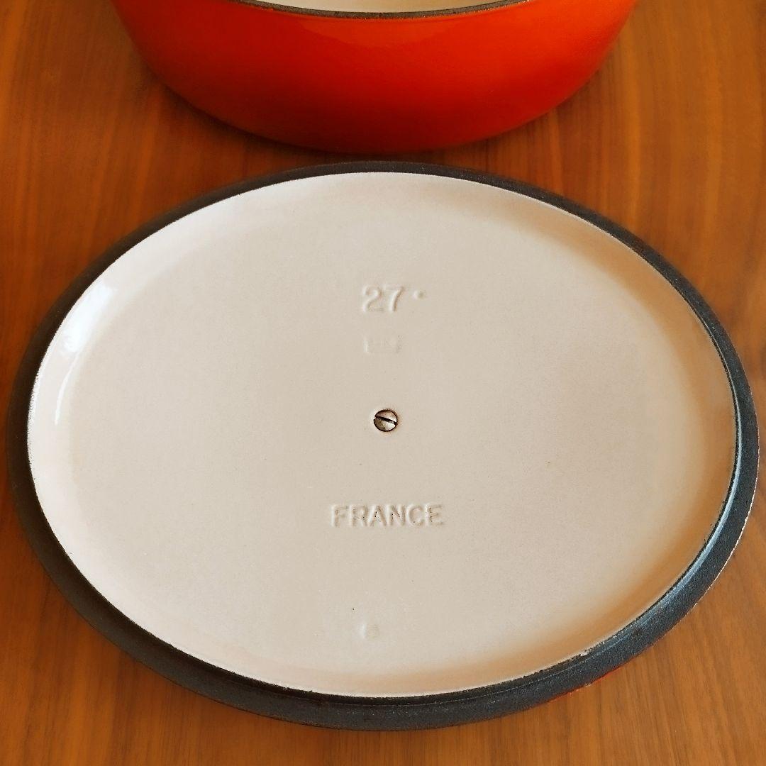 [未使用保管品] 　 LE CRUSET　 ル・クルーゼ　 ココットオーバル27