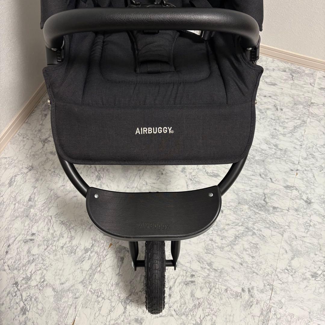 未使用に近い✨エアバギー ココプレミアフロムバース ブラック　レインカバー付き