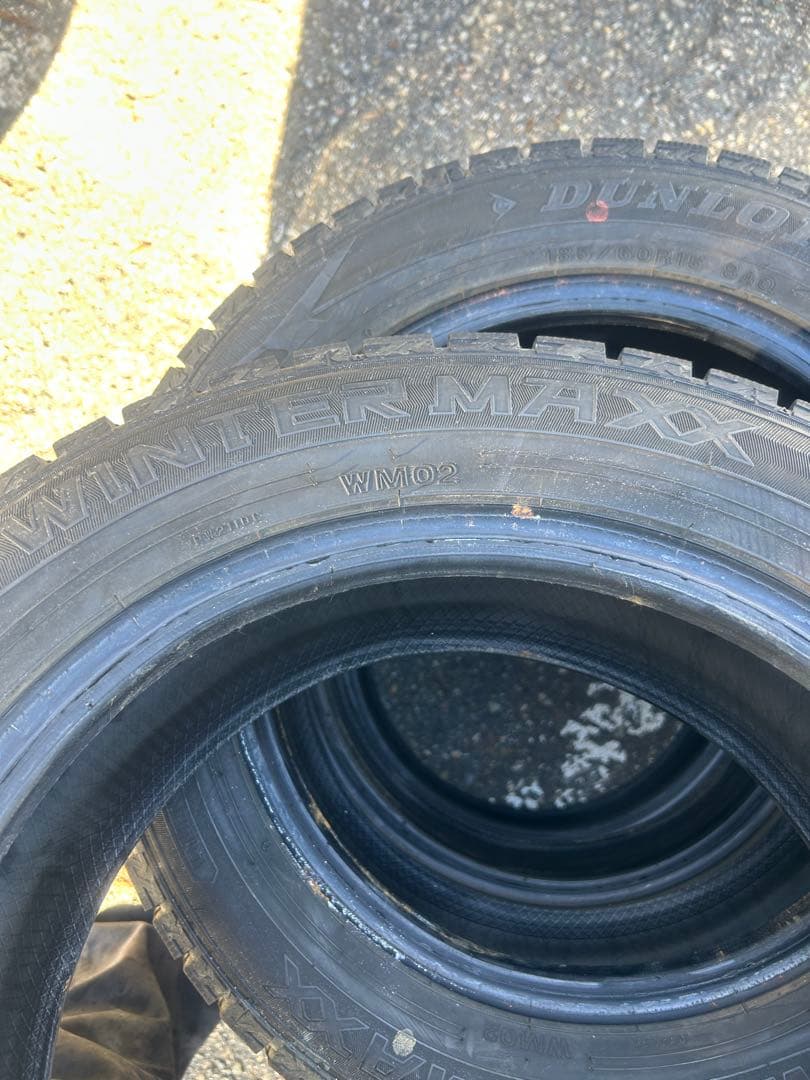 タケちゃん専用185/60R15 ダンロップ　ウインターマックス02 2023年