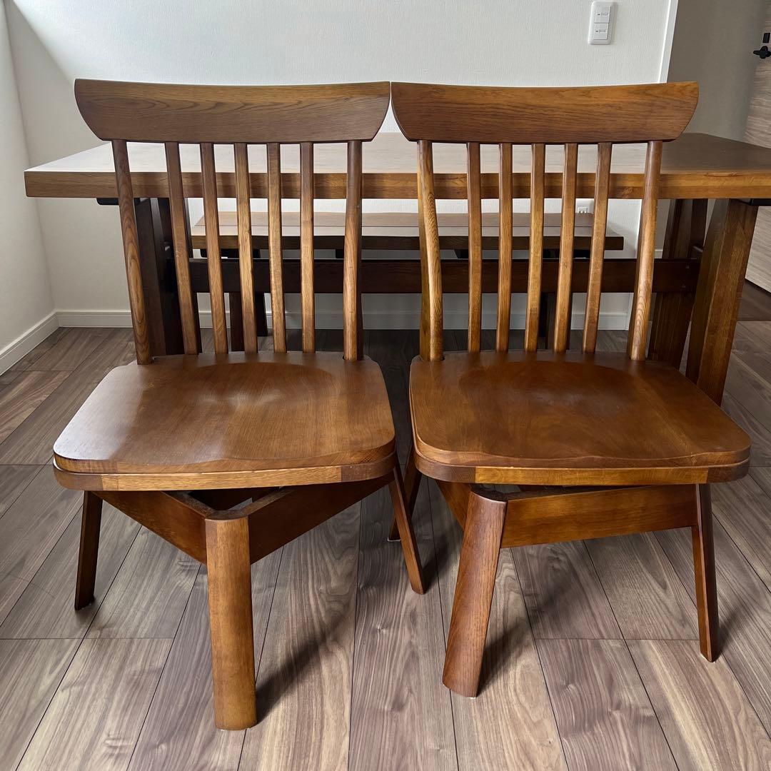 雲海　ダイニングテーブル　椅子　セット　【直接お取引】