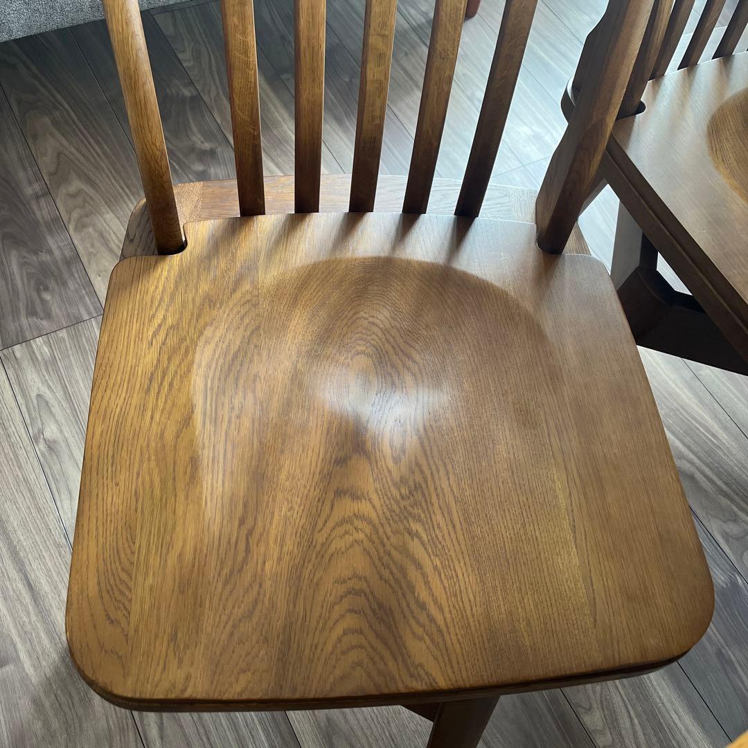 雲海　ダイニングテーブル　椅子　セット　【直接お取引】