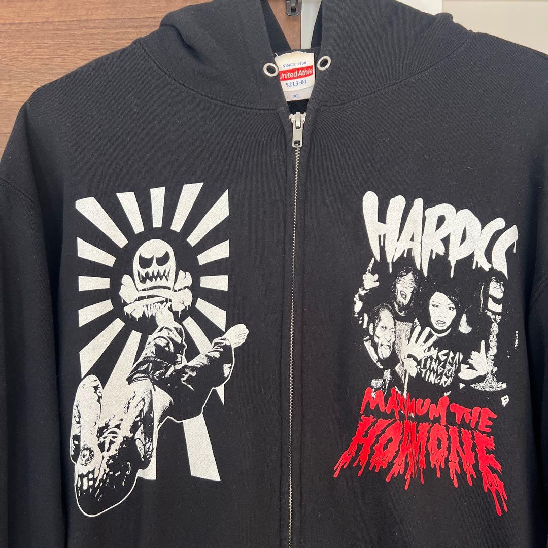 パーカー断捨離祭り開催中 マキシマムザホルモン XL ヘドバン大虐殺